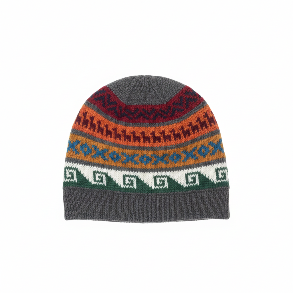 Earth & Sky beanie con fondo profesional