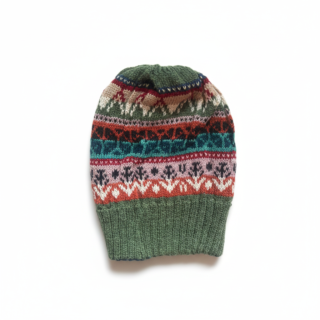 Winter Water beanie con fondo profesional